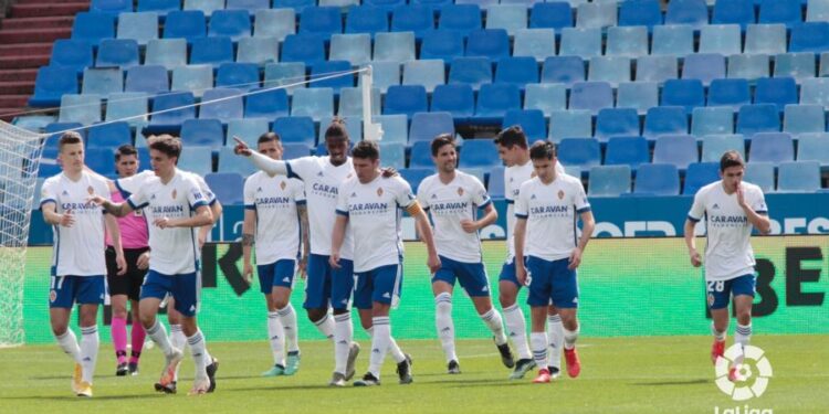 Celebración del gol de Jair